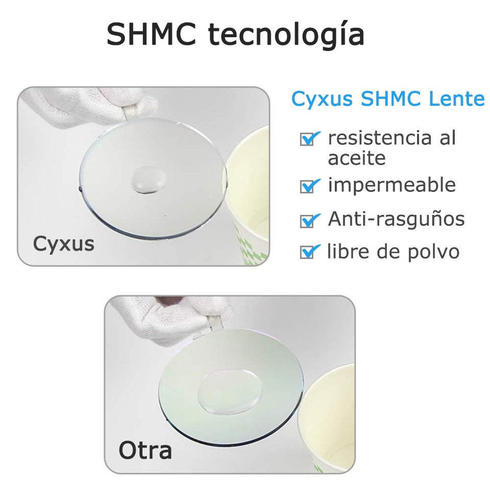 Cyxus Filtro de luz Azul [Mejor Dormir] Gafas de computadora Unisexo（Hombres/Mujeres Bloqueo UV Gafas de Lectura,Lentes Transparentes