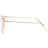 SojoS Lentes Transparentes Redondas Clasicas Mujer SJ5969