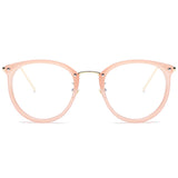 SojoS Lentes Transparentes Redondas Clasicas Mujer SJ5969