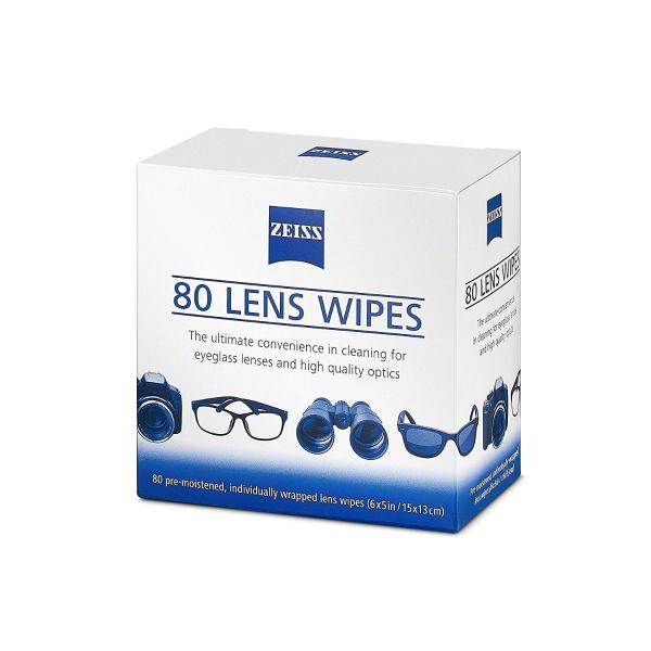 Zeiss 80ct Toallitas Humeda Cleaning Wipes para Lentes